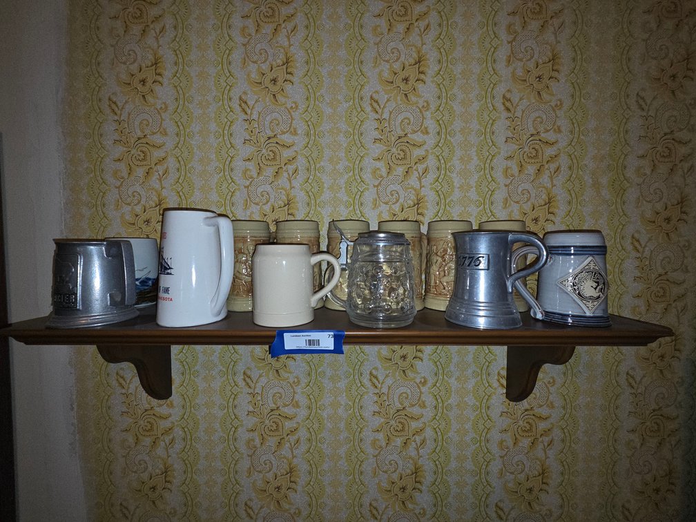 Shelf w/ Steins