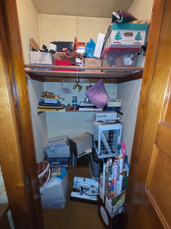 Contents of Office Closet