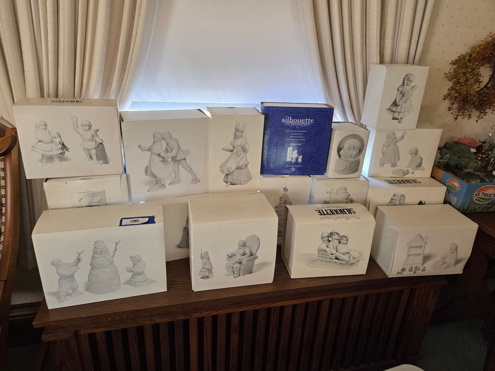 "Winter Silhouette" Pcs By Dept 56