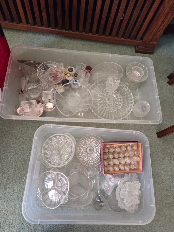 Glassware-S&P Shakers- Serving Pieces and More