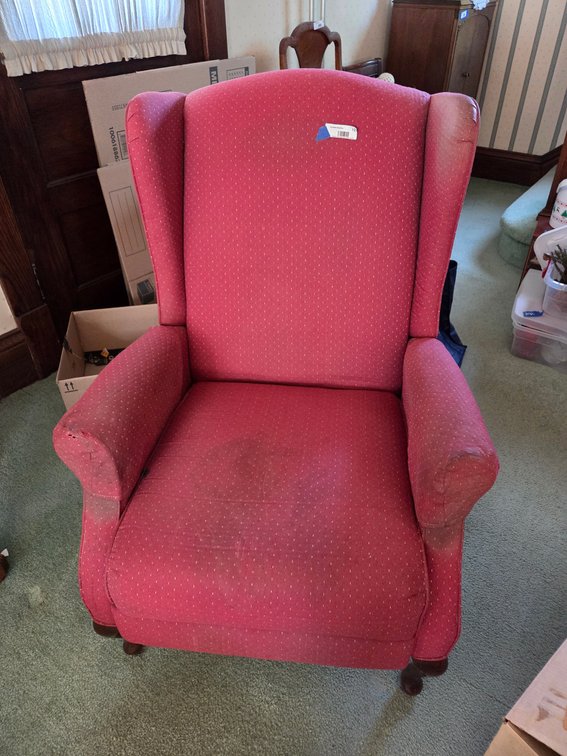 Mauve Armchair