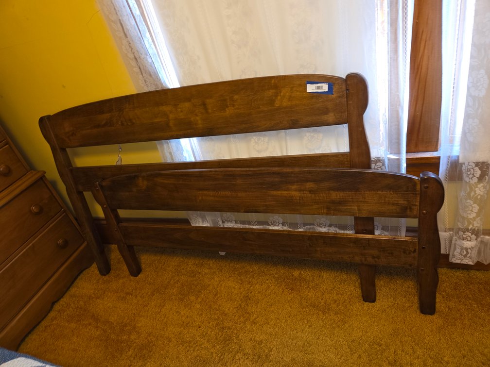 Queen Headboard-Footboard and Frame