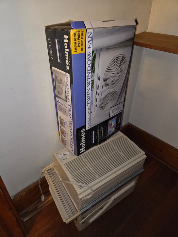 Kenmore Window A/C Unit and Window Fan