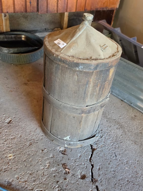 Unique Wooden Barrel