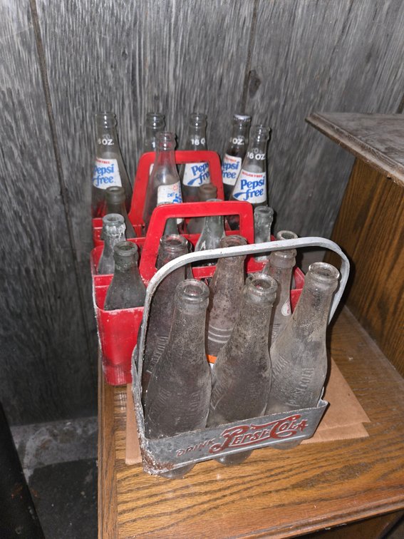 Vintage Coke/Pepsi Bottle Holders
