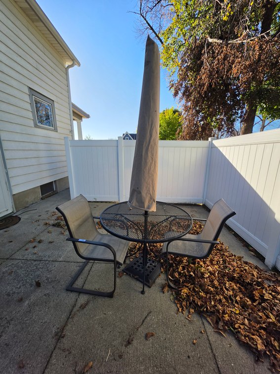 Patio Table W/ 2 Chairs