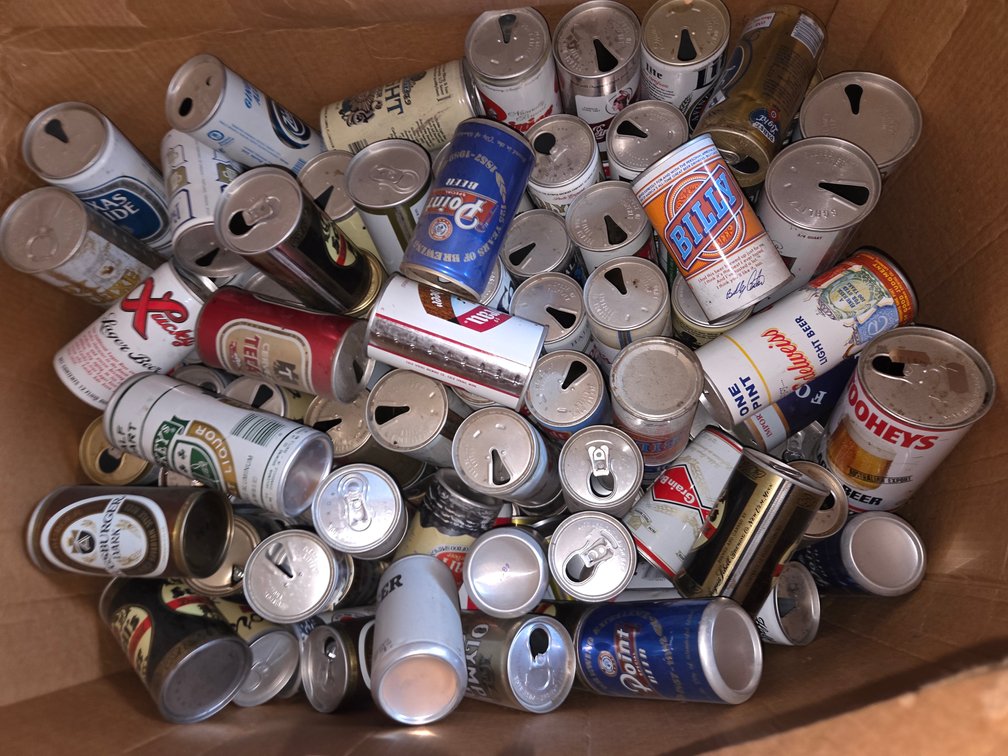 Vintage Beer Can Collection