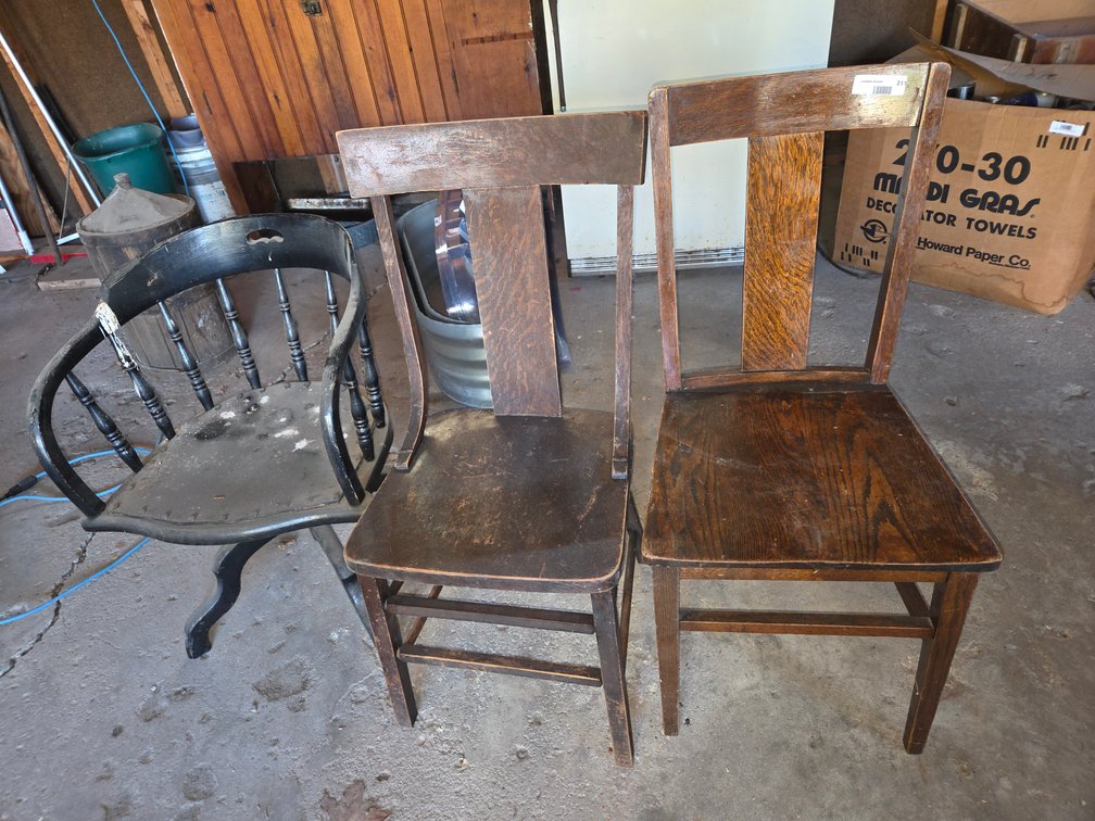 3 of Wooden Chairs