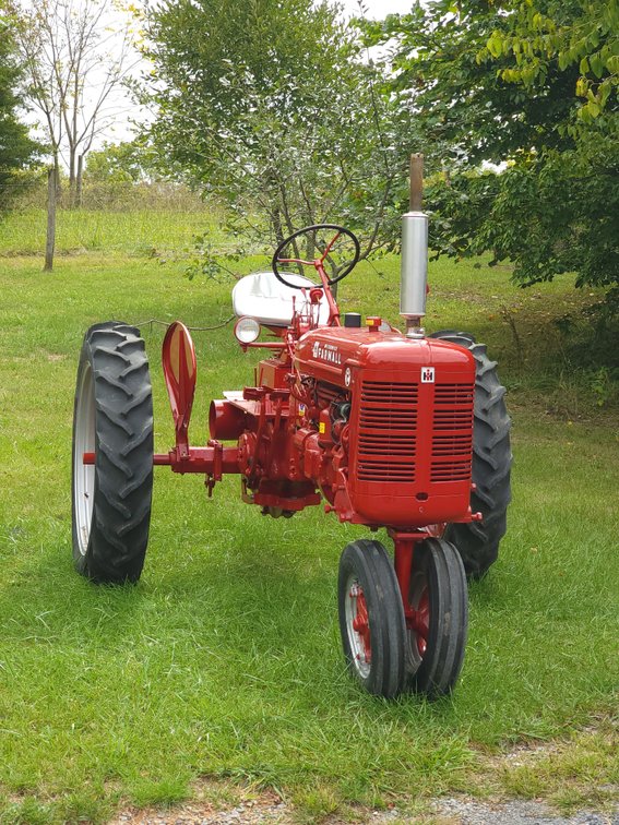 1951 Farmall Super C Red McCormick Tractor