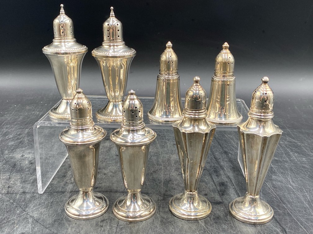 Sterling Weighted Table Shakers
