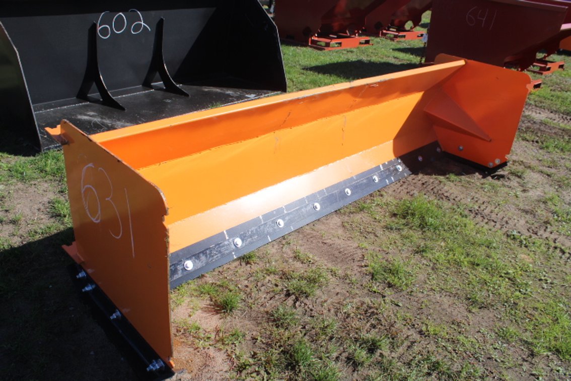 120" at pusher with steel blade