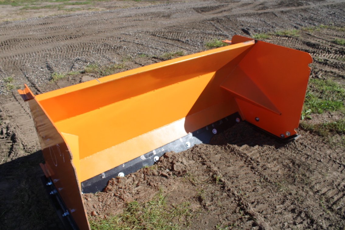 72" QT Pusher with Steel Blade