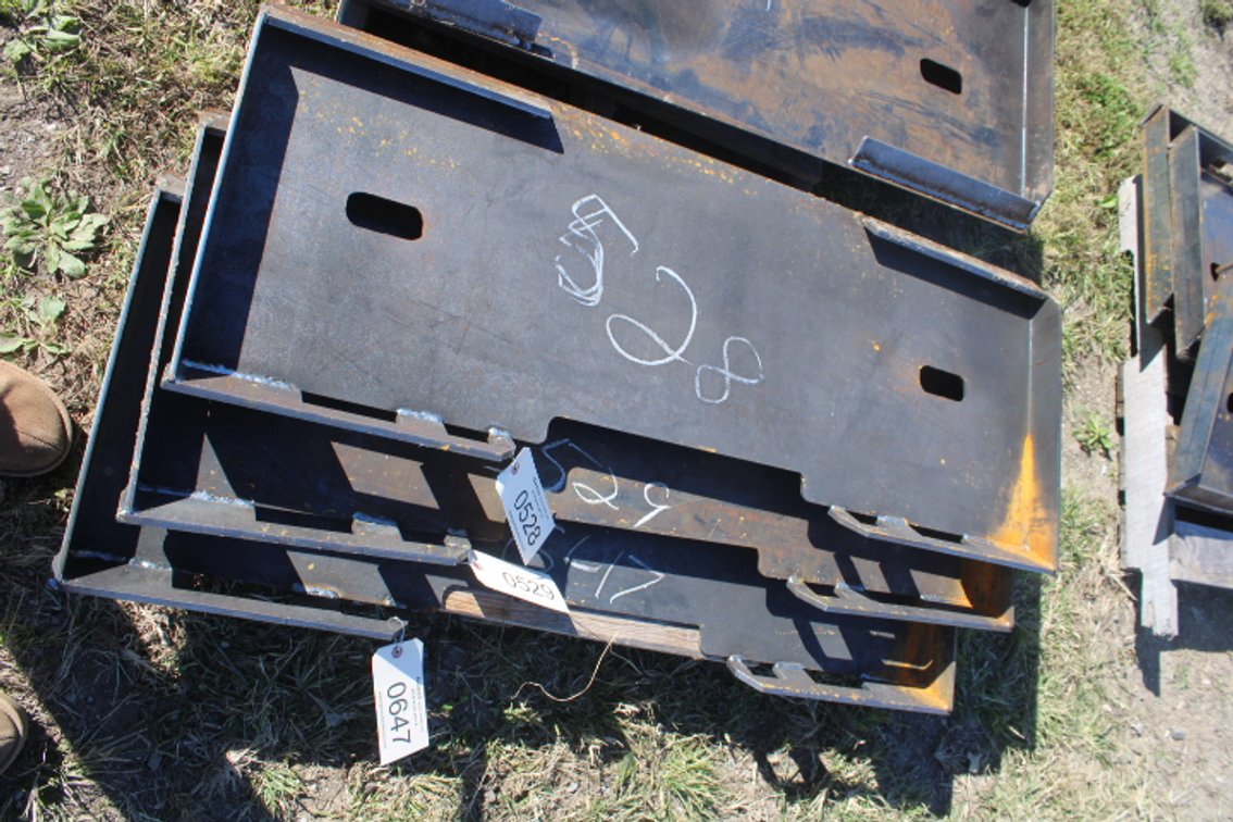 skid steer plate