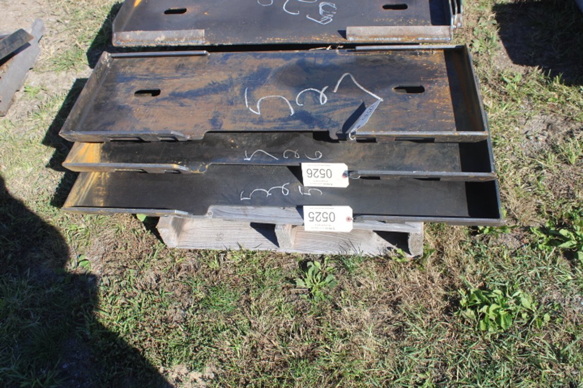 skid steer plate