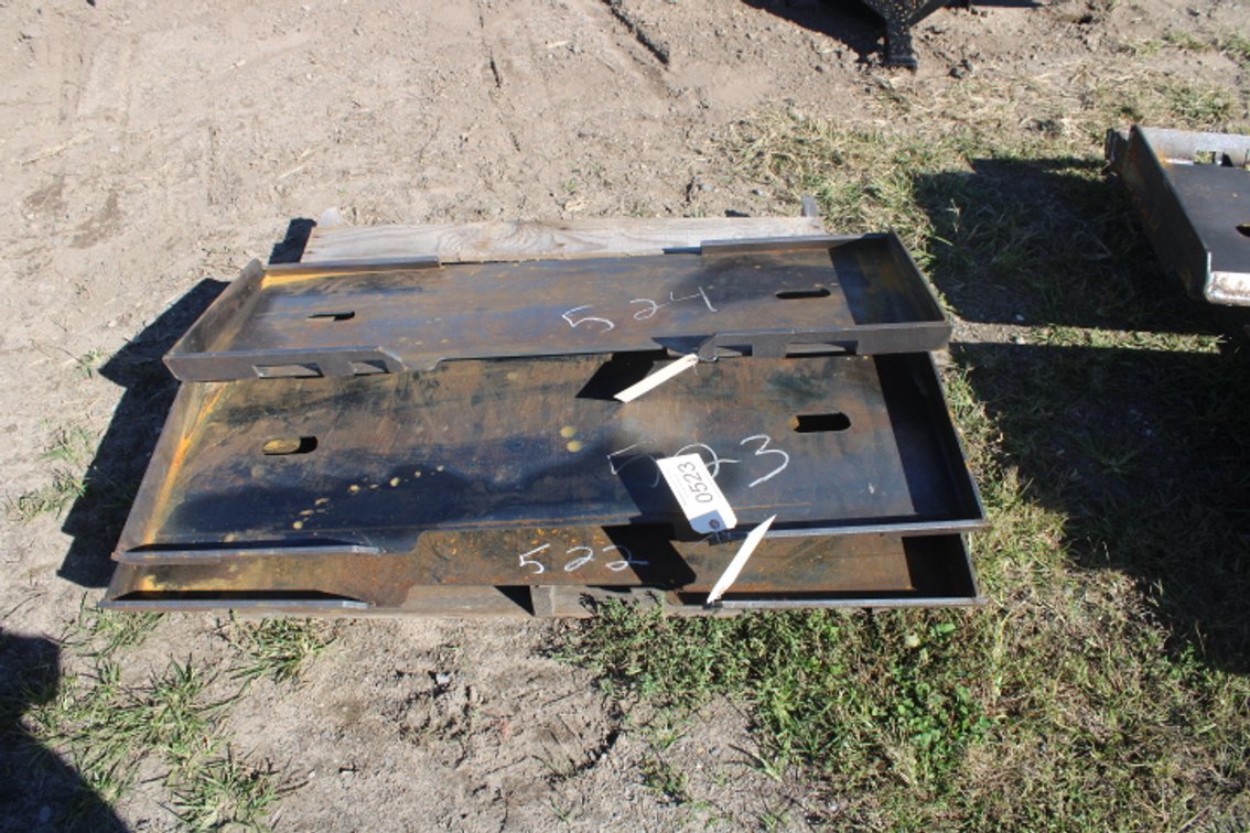 skid steer plate
