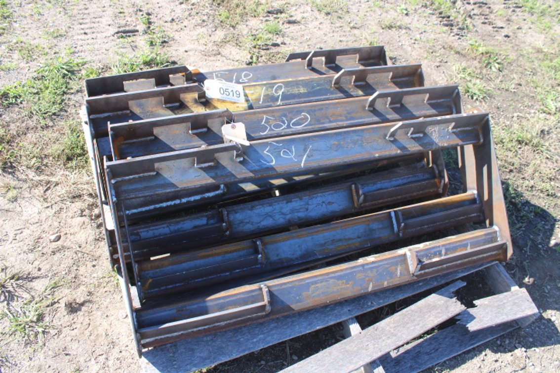 skid steer attach frame