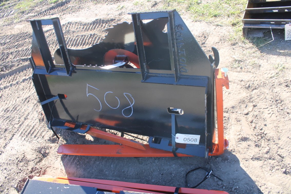 45in Skid Steer Fork Frame v2 w/42in forks