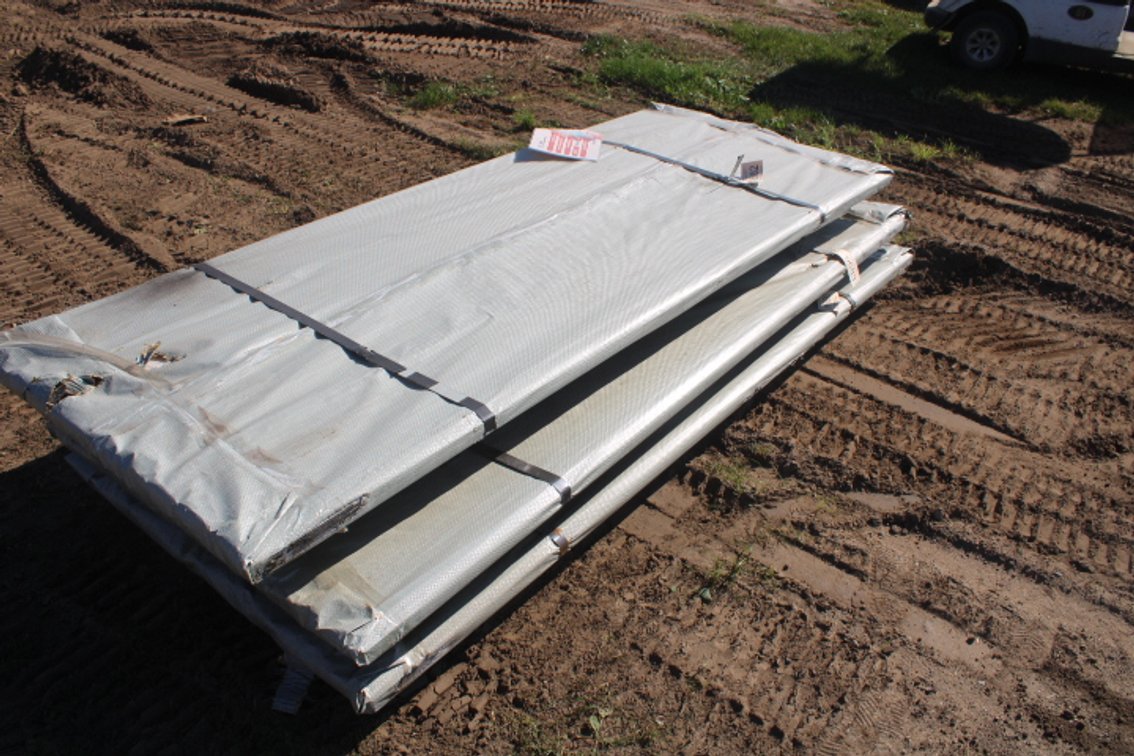 (50) galvanized corrugated metal roof panel