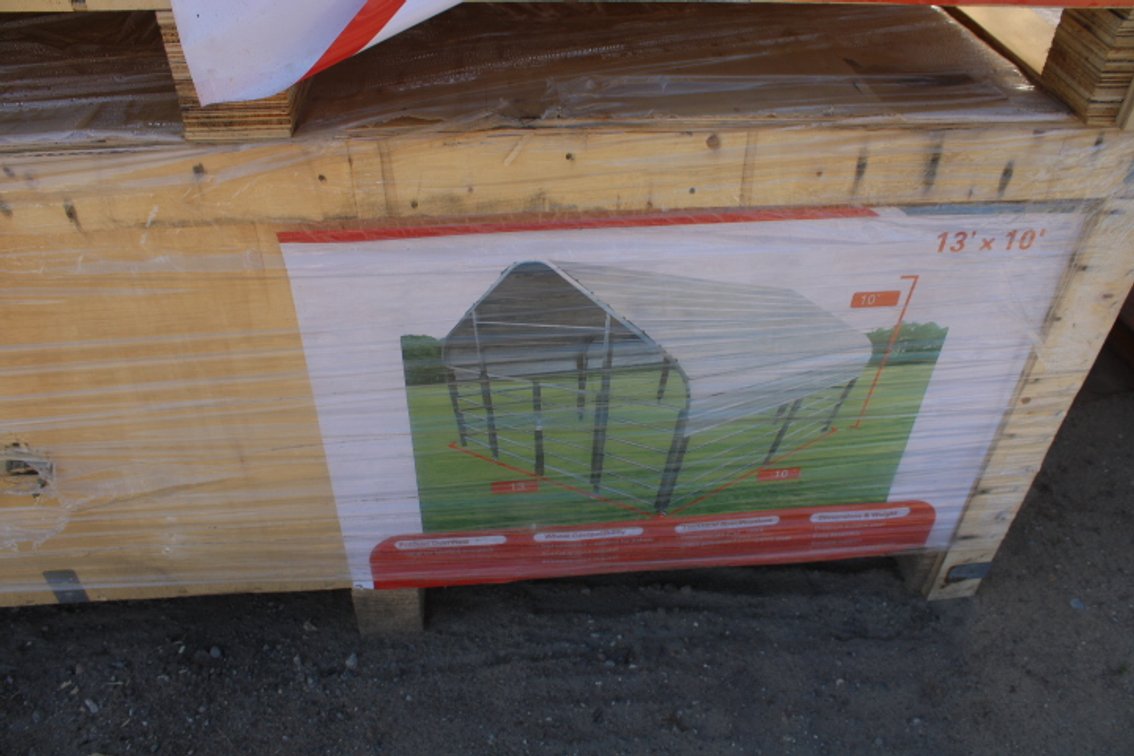 Metal Livestock Shed
