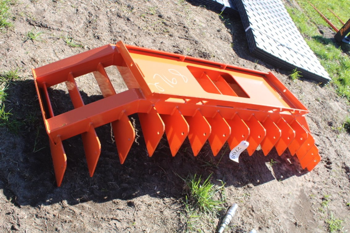 Skid Steer Root Rake