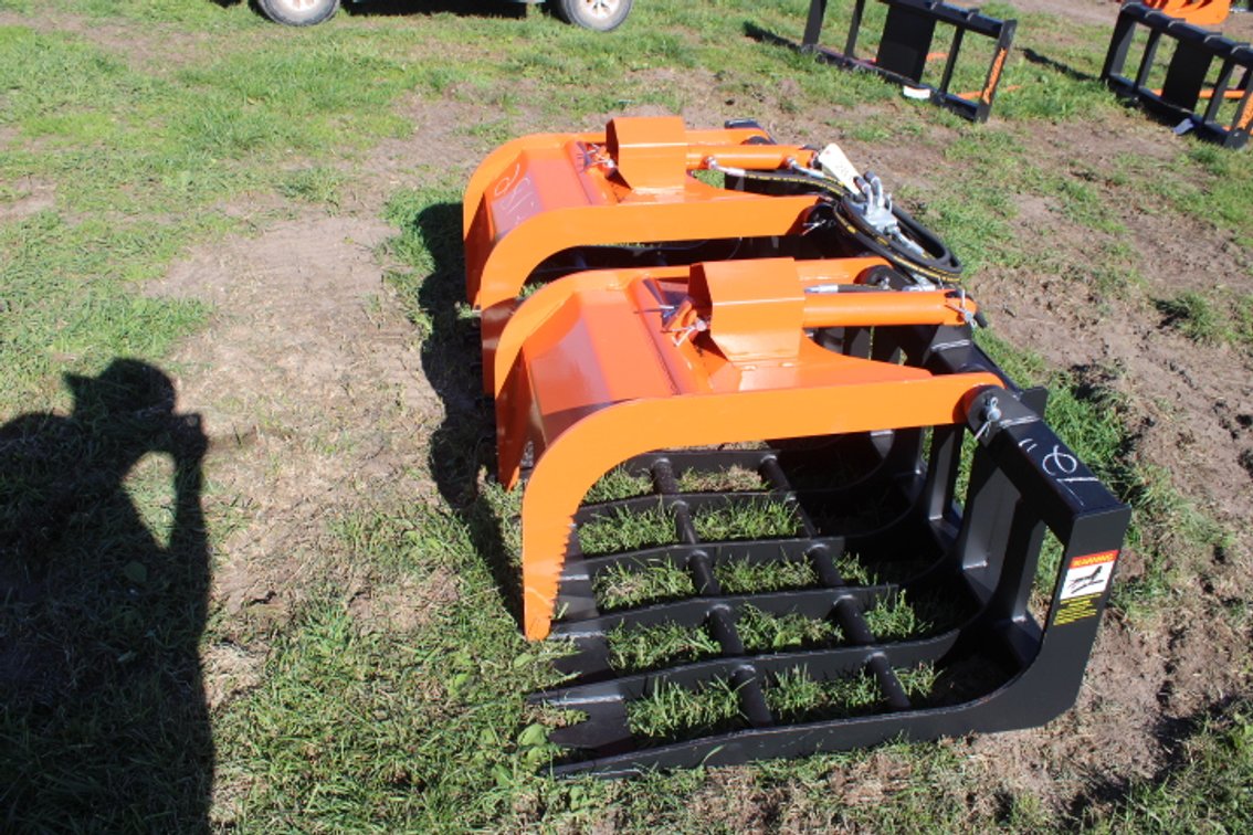 72"  Skeleton Dual Cylinder Grapple