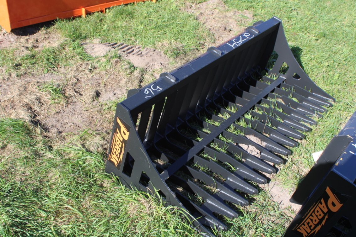 56" Skid Steer Rake bucket
