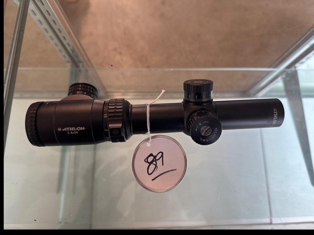 Athlon 1x4-2X Scope