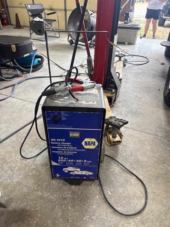 Napa Battery Charger on Wheels