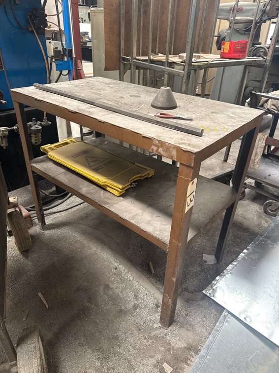 Metal Workbench 43"L x 24"W x 36"H