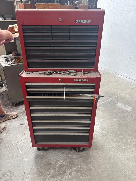 Craftsman 2-Section 19-Drawer Roll Around Toolbox -