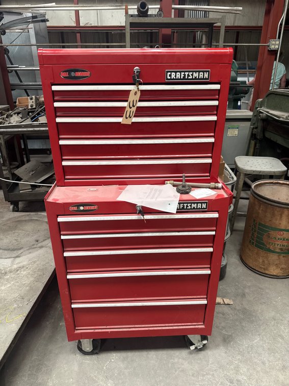 Craftsman 2-Section 10-Drawer Rolling Tool Box