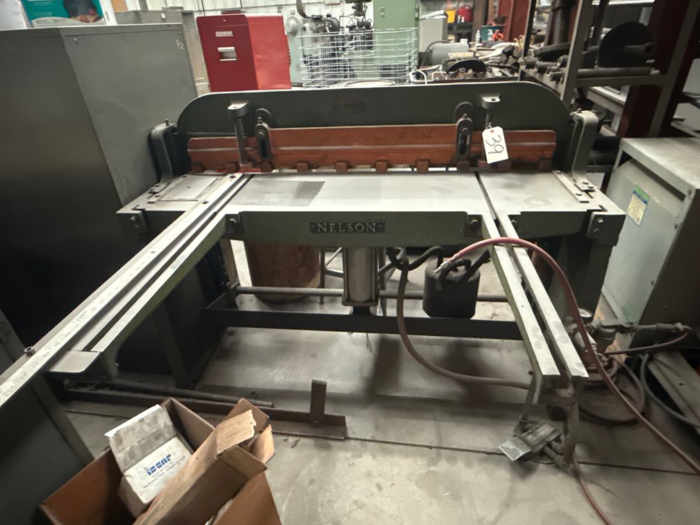 Nelson Pneumatic Shear 60"