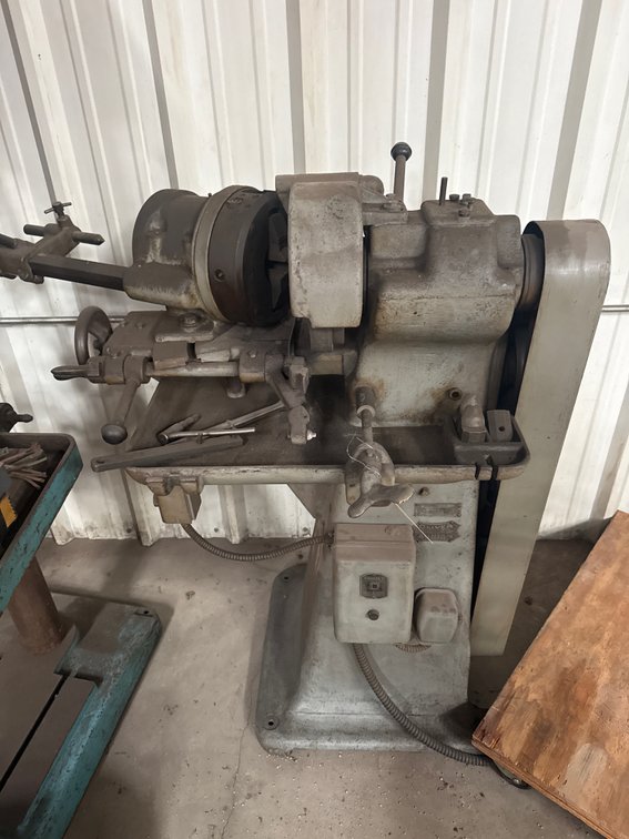Oliver Square D Machinist Grinder on Stand