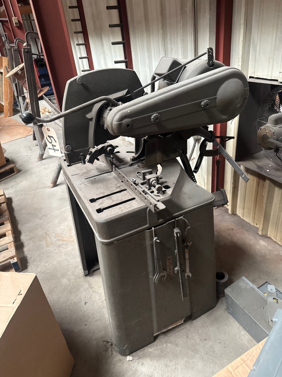 Delta Cut Off Saw w/Shop Made Table & Clamps 22ft L