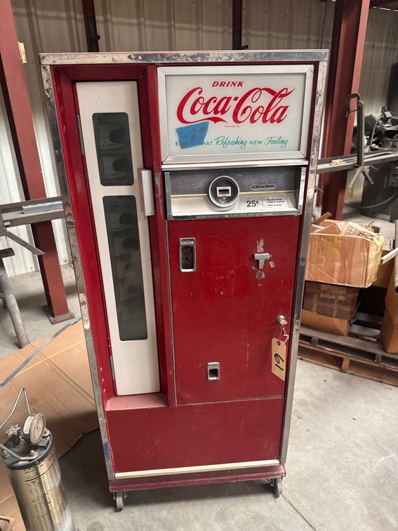 Coca Cola 45-cent Cooler/Dispenser
