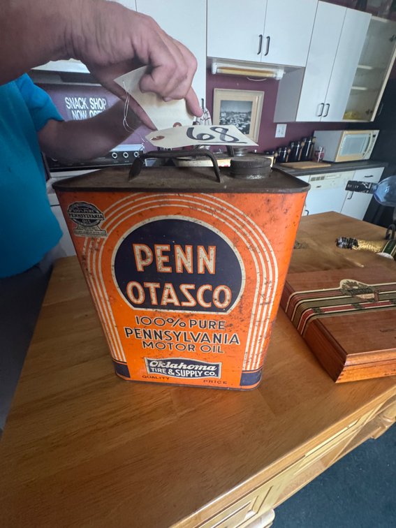 Penn Otasco Motor Oil Can