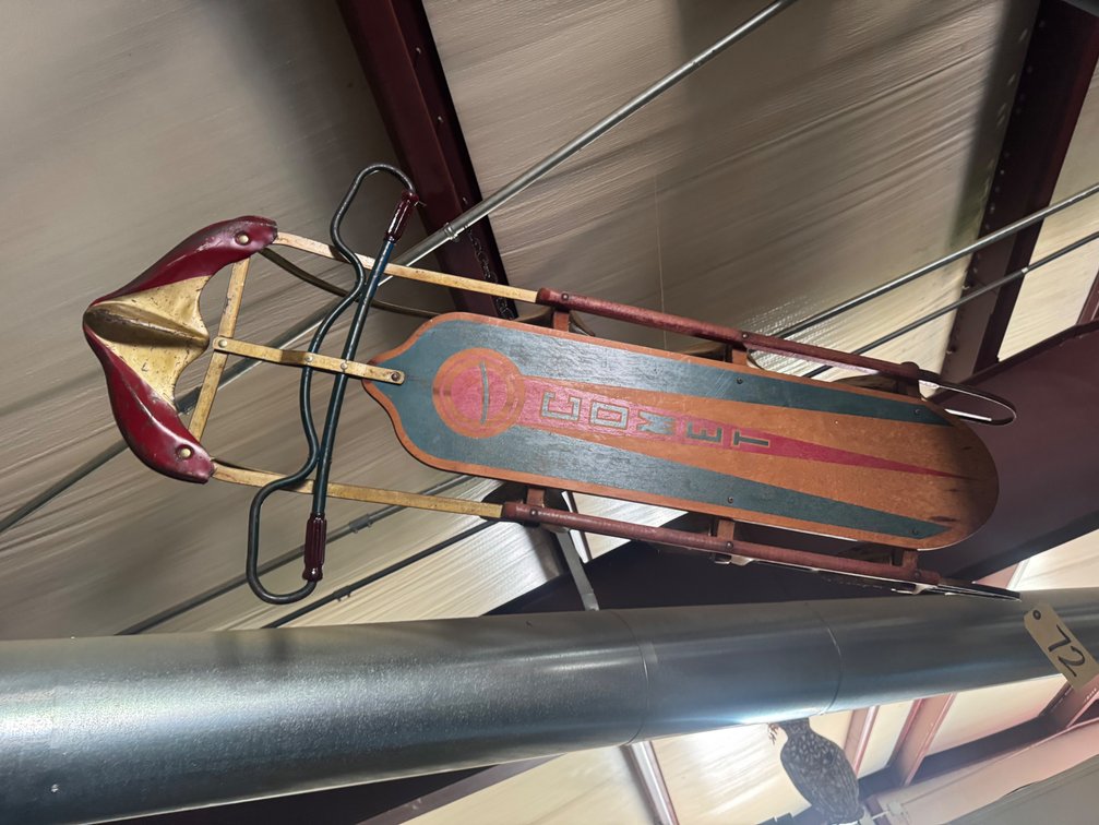 Vintage Comet Snow Sled