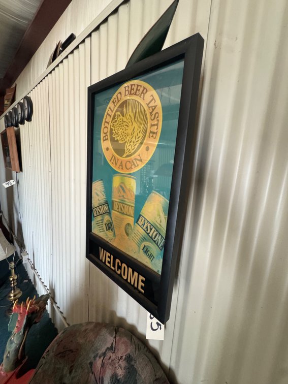 Keystone Dry Lighted Advertisement 16"x26"