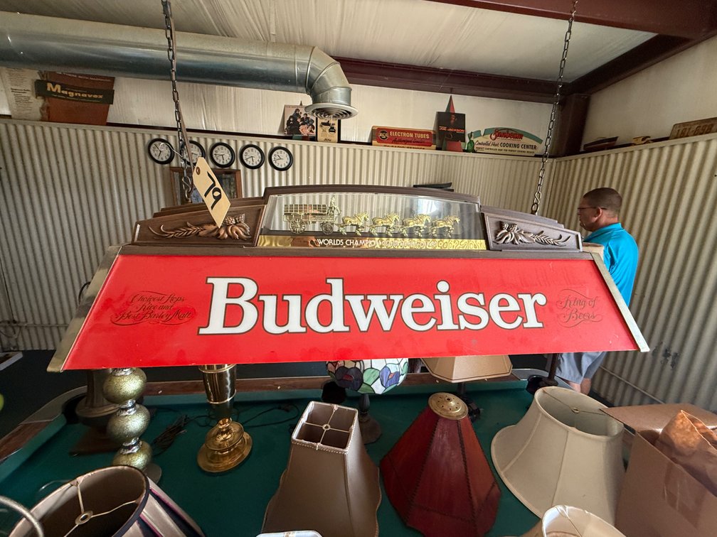 Budweiser Hanging Lamp 40"