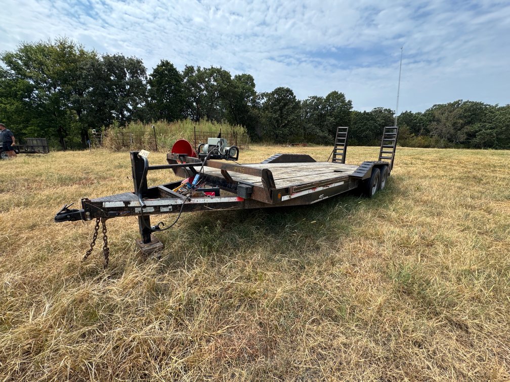 Starlite Bumper Pull 2-Axle Car Hauler Trailer w/Ramps 22ft L x 83"W - Winch Not Incl