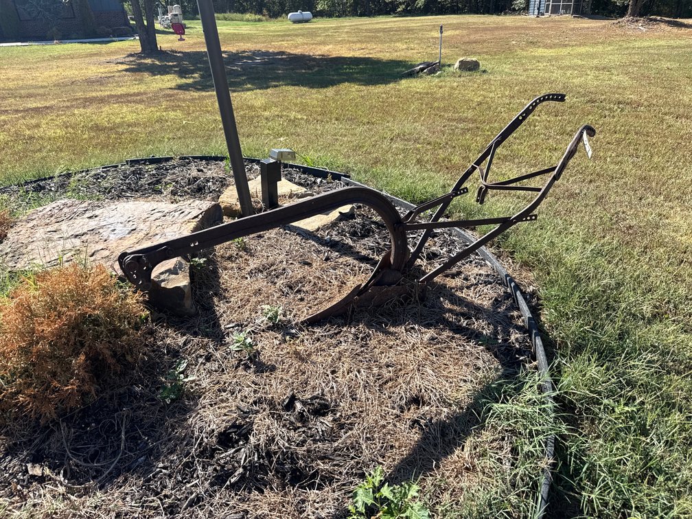 Iron Handled Walking Plow