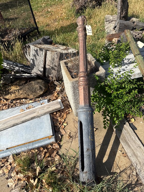 Vintage Cast Iron Hitching Post