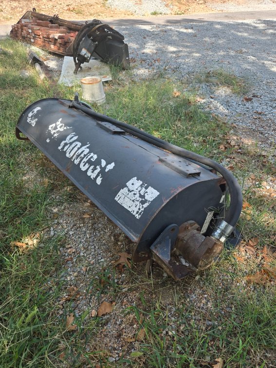 Tiller Skid Steer Attachment