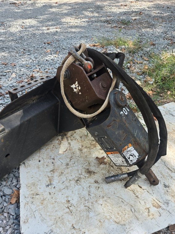 Bobcat Auger Drive w/Rock Bit & Dirt Bit