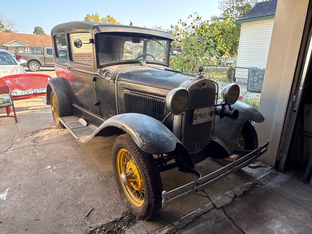 1930 Model A Car - All Original - Model A Engine - Needs Restored - Has