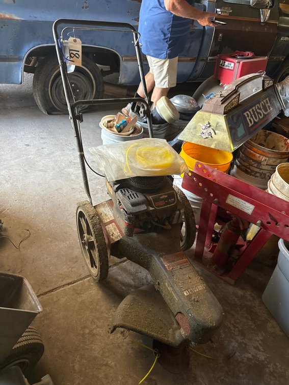 Swisher Weed Eater on Wheels - Gas Motor
