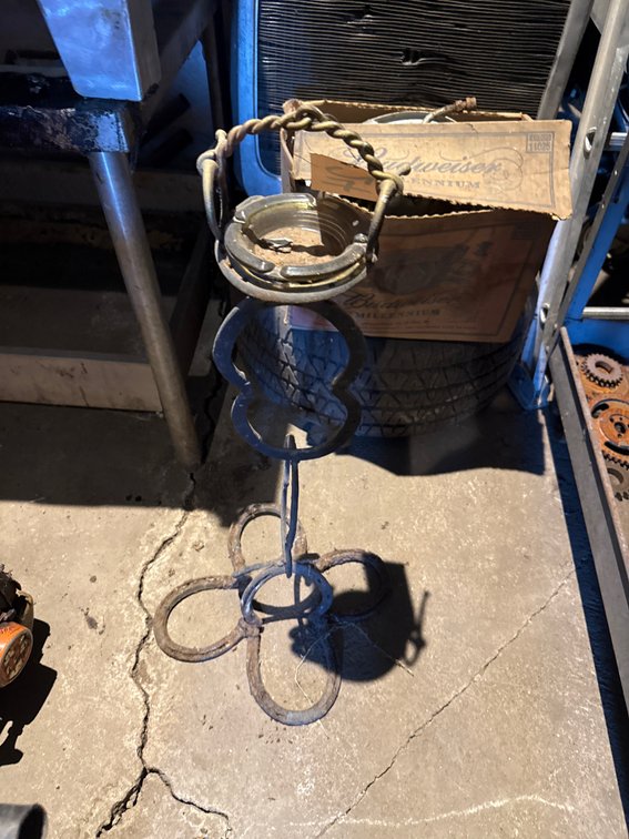 Vintage Horseshoe & Bit Ash Tray