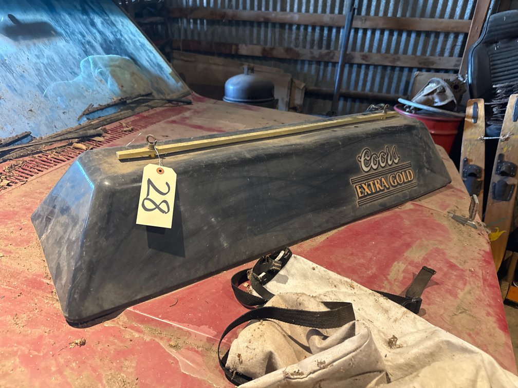 Coors Plastic Extra Gold Bar Light 48"