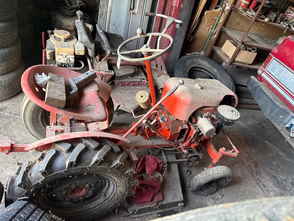 Vintage Jim Dandy Economy Power King Garden Tractor Ser#JD6961