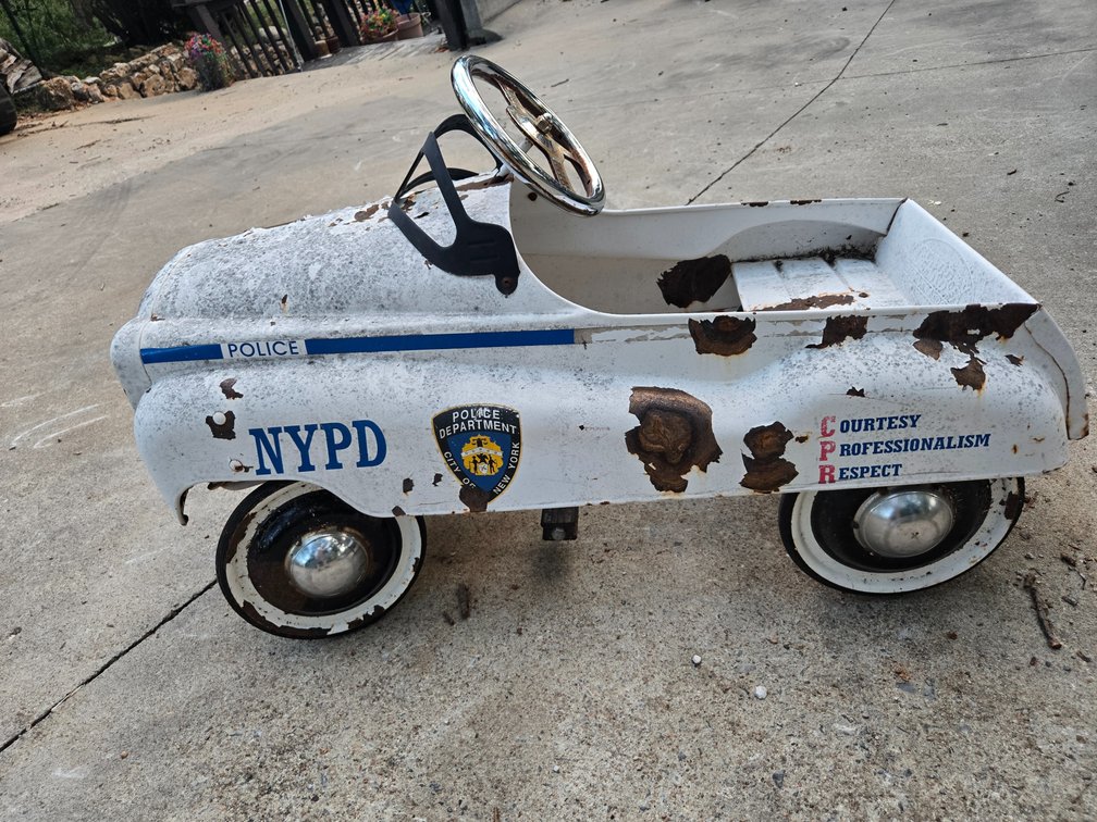 Police Pedal Car